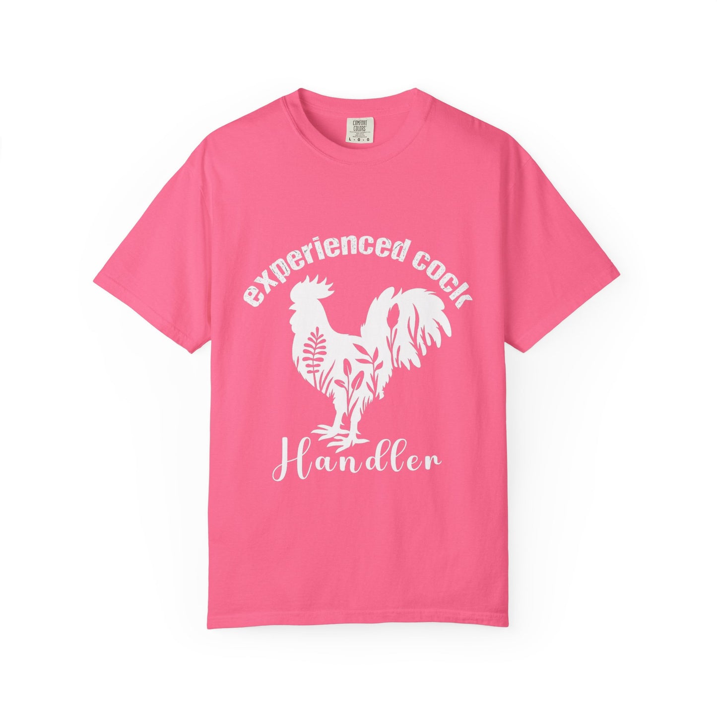 Experienced Cock Handler T-shirt, Unisex Style, Funny Gift, Chicken Lover Tee, Farm Enthusiast Apparel, Casual Wear