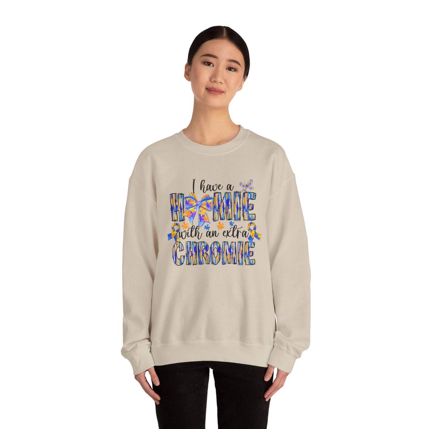 Chromosome Awareness Sweatshirt, Unisex Pullover, Gift for Caregivers, Genetic Disorder Awareness, Comfortable Crewneck