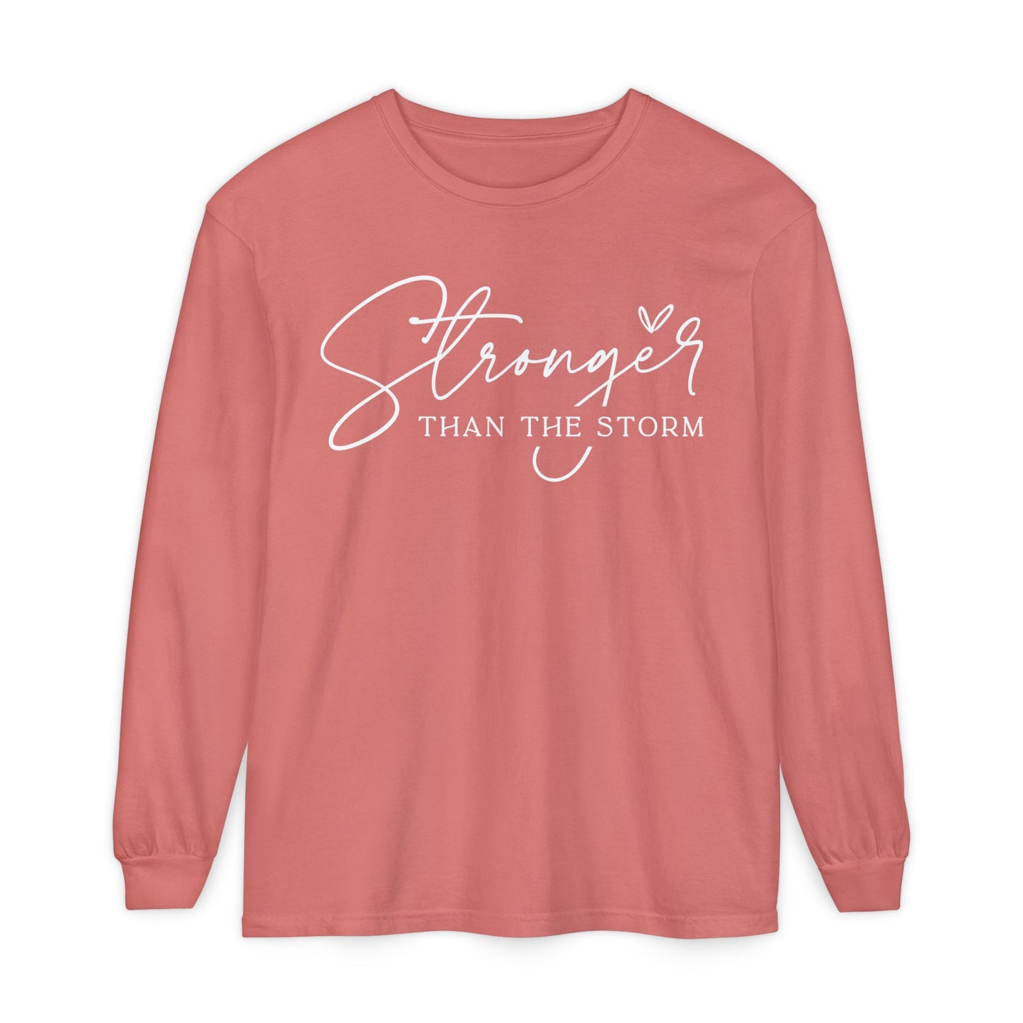 Comfortable Unisex Garment-Dyed Long Sleeve T-Shirt | Casual Wear, Gift for Him and Her, Cozy Layering Piece, Everyday Essentials