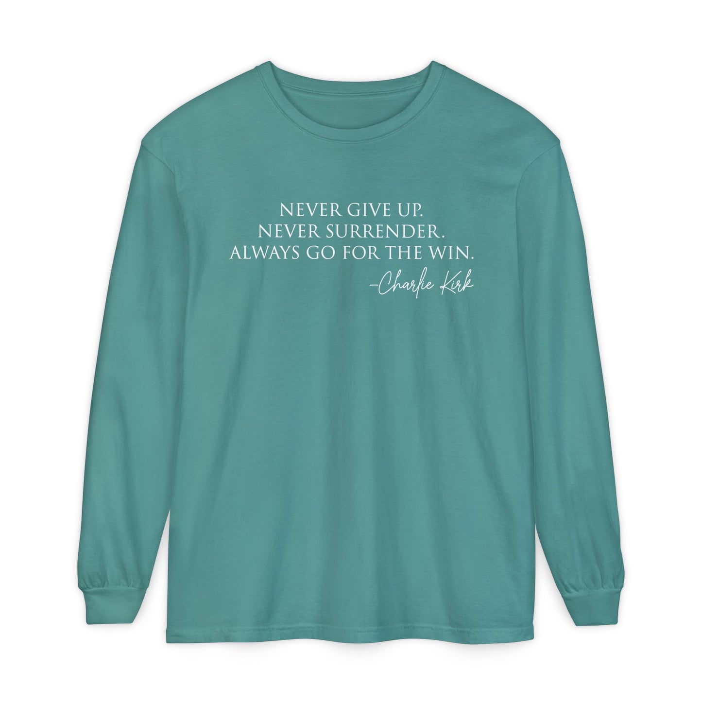 Inspiring Long Sleeve Tee, Motivational Gift, Positive Affirmation Shirt, Casual Wear, Unisex Apparel, Encouragement T-Shirt