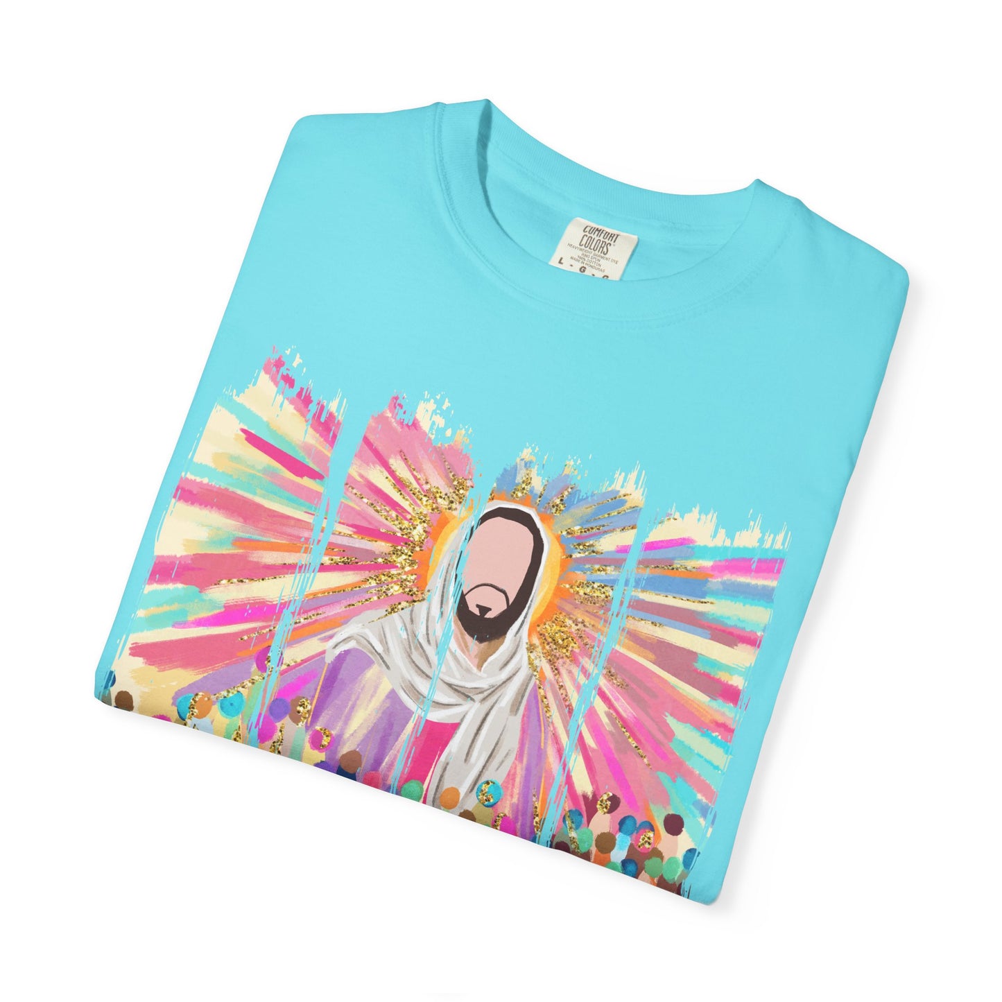 Colorful Faith T-Shirt, Biblical Verse Tee, Inspirational Apparel, Unisex Graphic Shirt, Christian Gift Idea, Religious T-Shirt