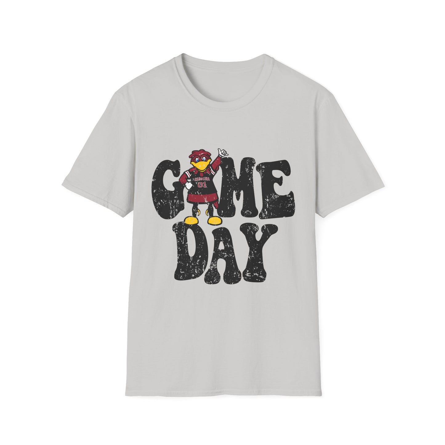 Game Day Unisex Softstyle T-Shirt, Football Shirt, Sports Fan Tee, Casual Wear, Gift for Game Day Parties