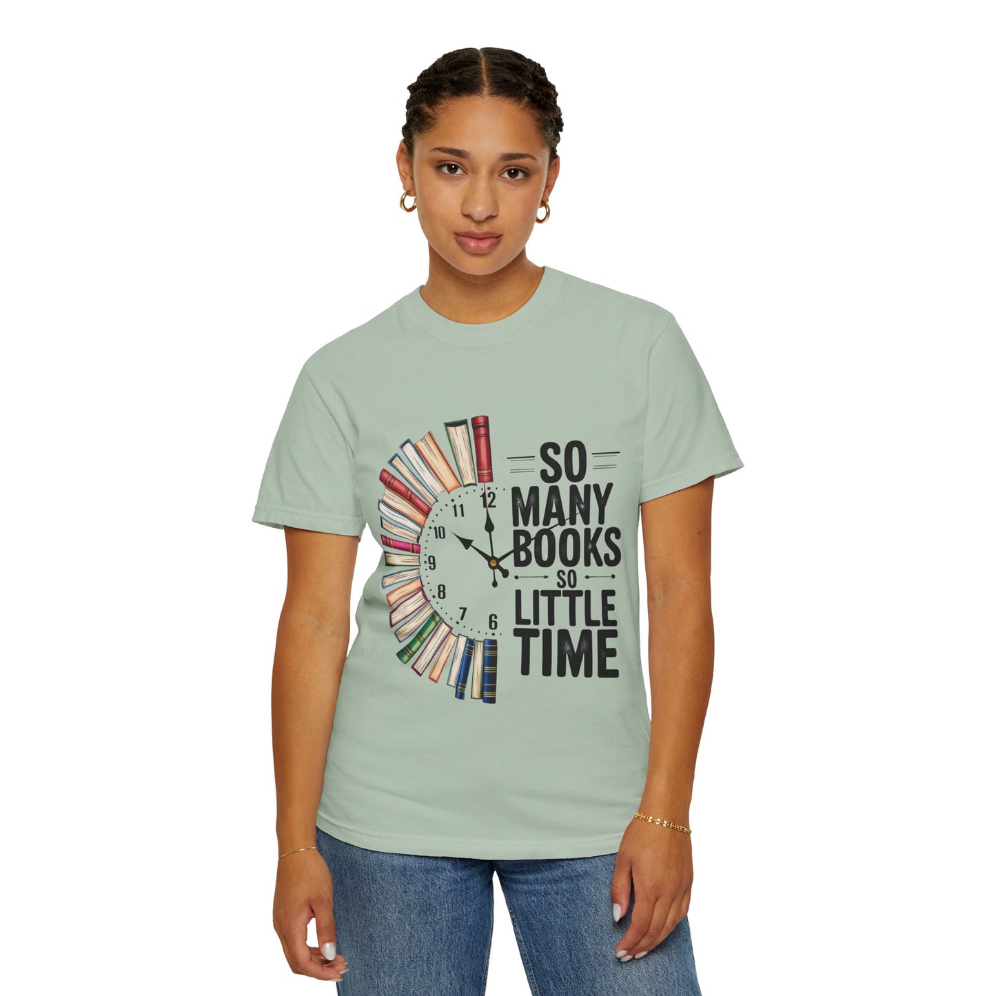 Book Lover's Clock T-Shirt, Perfect Gift for Readers, Literary Apparel, Bookish Tee, Great for Book Clubs