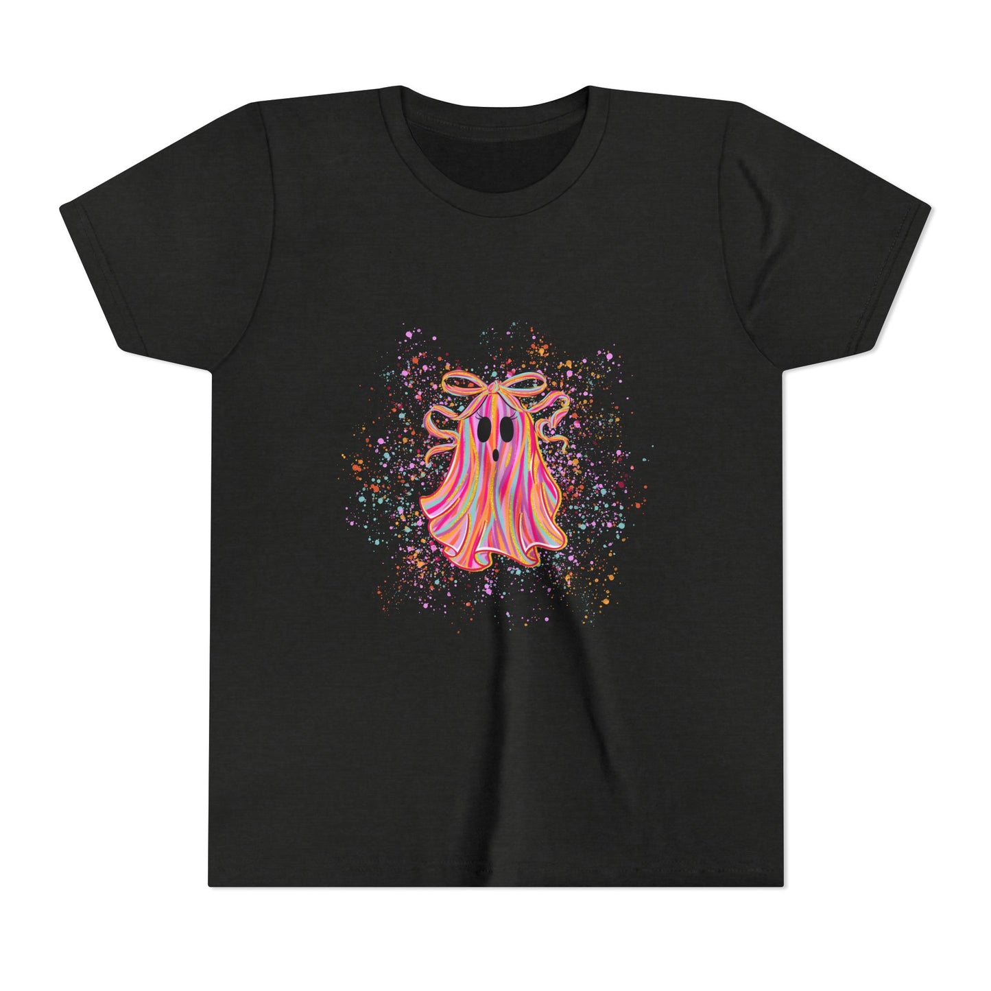 Splatter Neon Ghost Youth Short Sleeve Tee