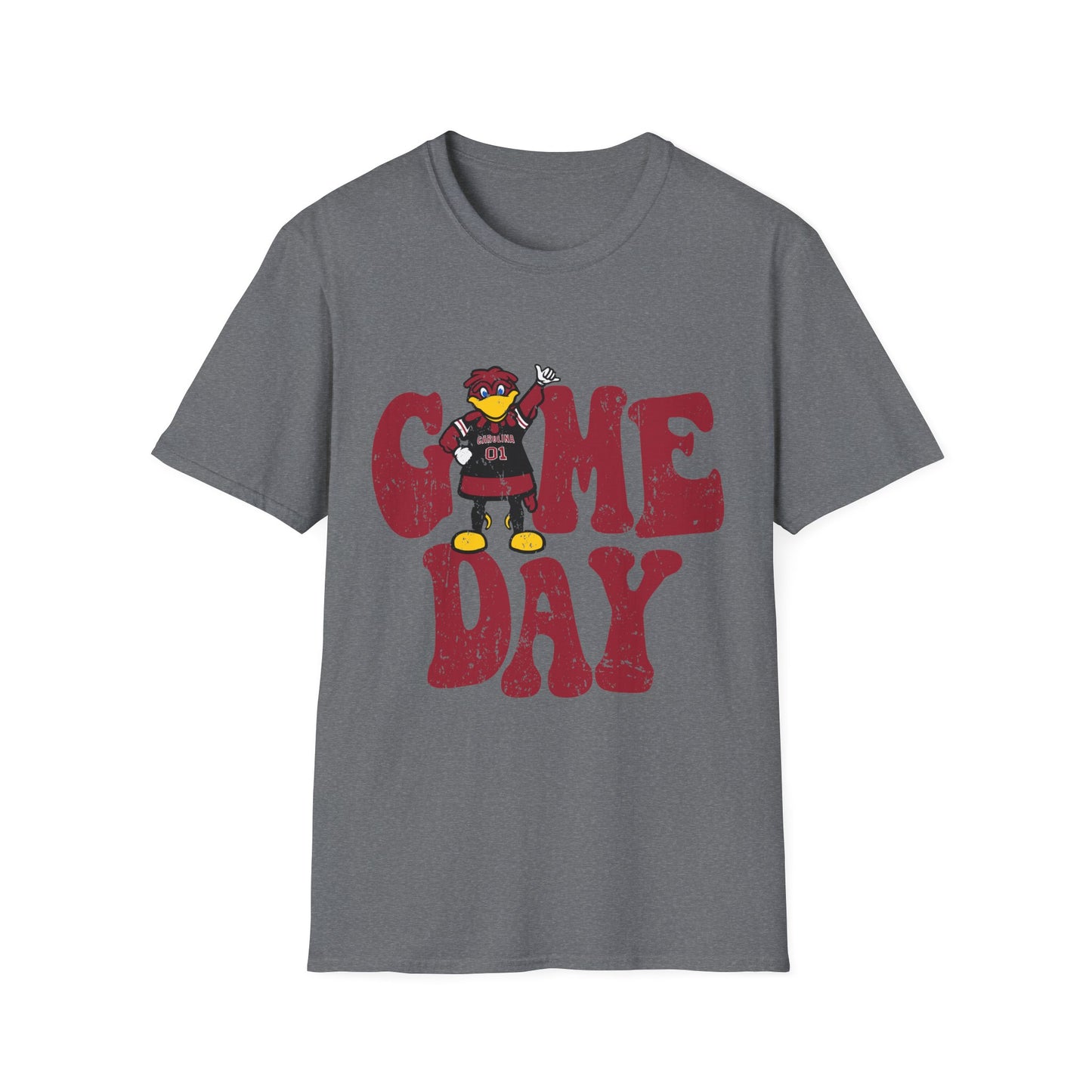 Game Day Unisex Softstyle T-Shirt, Fun Graphic Tee, Casual Wear, Sports Fan Apparel, Gift for Him/Her, Playful Shirt