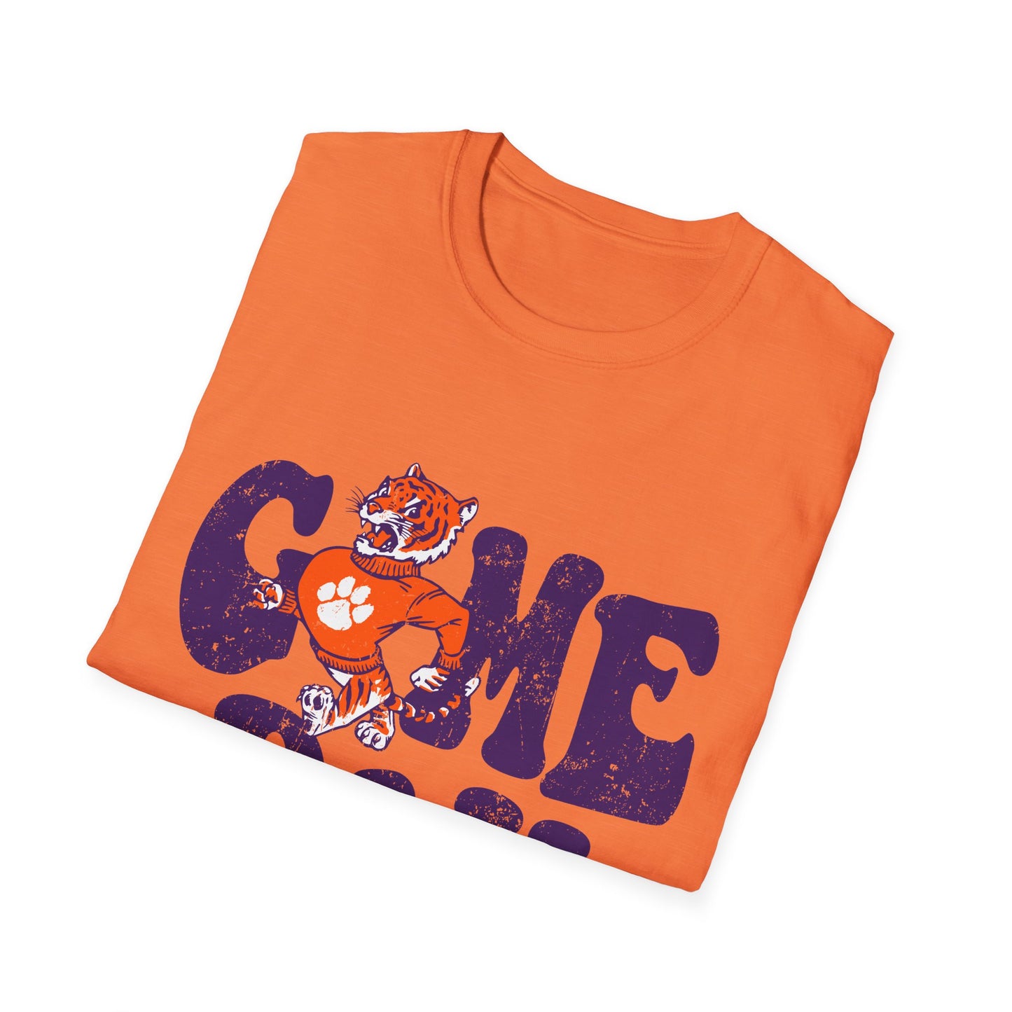 Game Day T-Shirt for Fans, Unisex Softstyle Tee, Sportswear, Tailgate Shirt, College Football Shirt