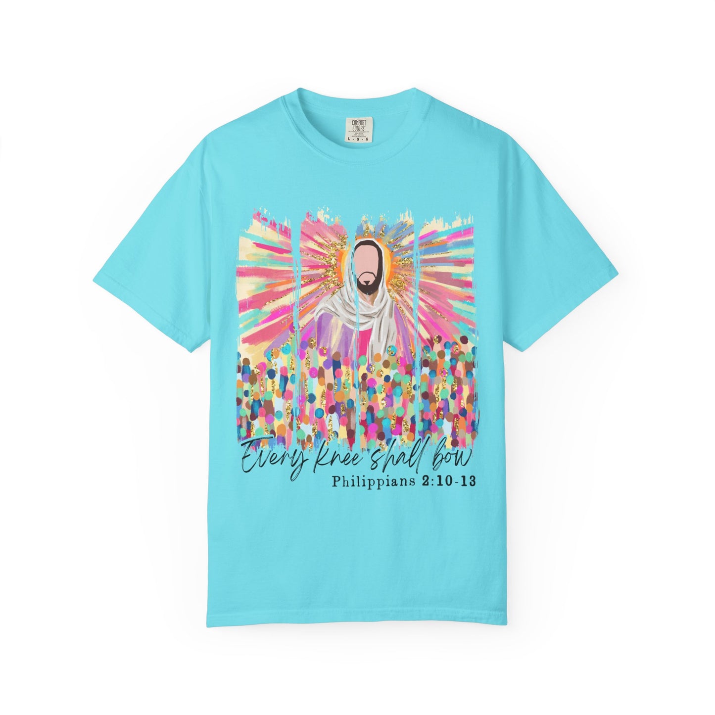 Colorful Faith T-Shirt, Biblical Verse Tee, Inspirational Apparel, Unisex Graphic Shirt, Christian Gift Idea, Religious T-Shirt