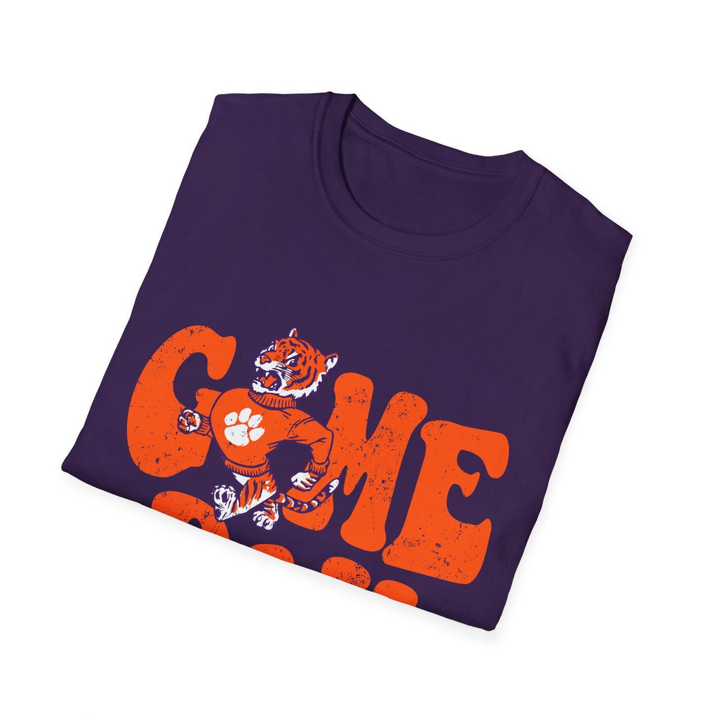 Game Day Unisex Softstyle T-Shirt | Perfect for Sports Fans, Tailgating, Casual Wear, Gift for Gamers, Cheer Day Apparel
