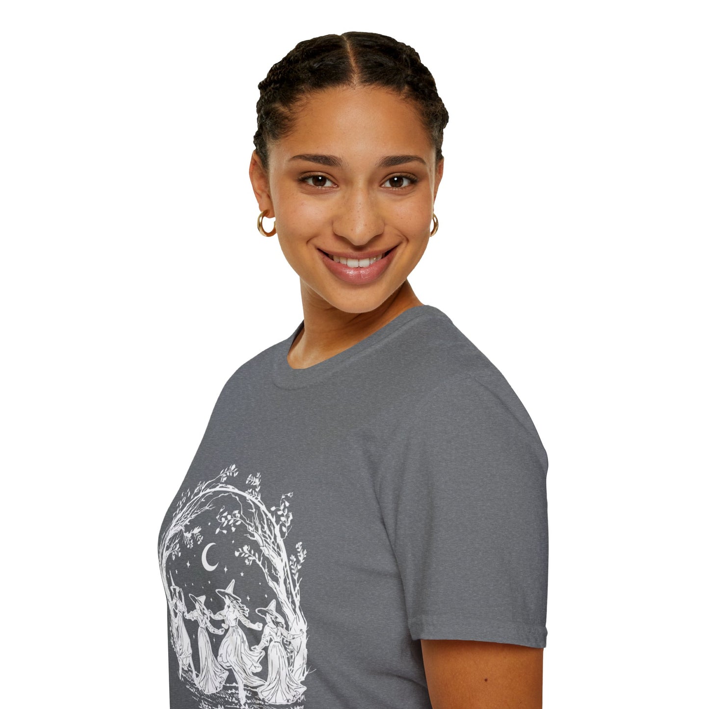 Enchanted Forest T-Shirt, Nature Lover Shirt, Bohemian Graphic Tee, Witchy Style Top, Gift for Magical Occasions