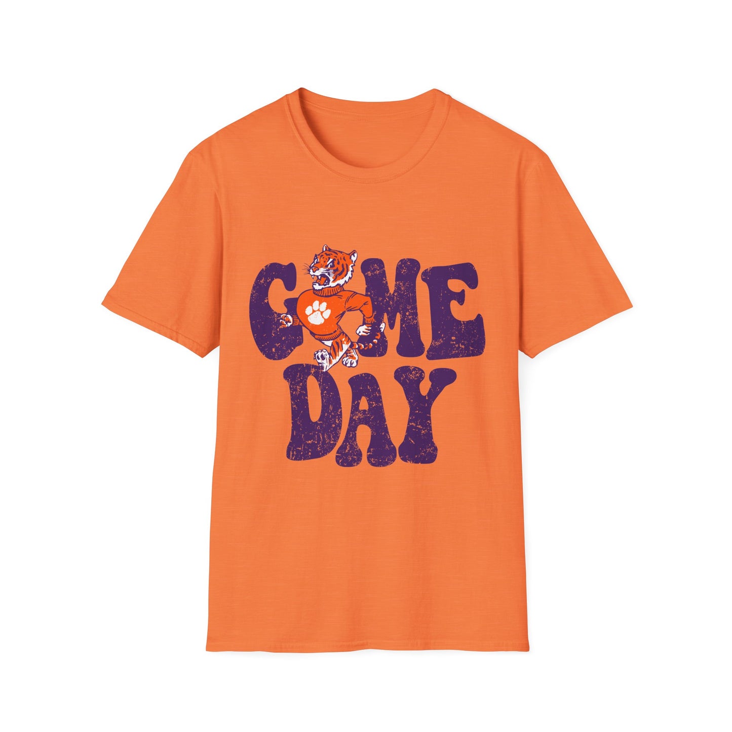 Game Day T-Shirt for Fans, Unisex Softstyle Tee, Sportswear, Tailgate Shirt, College Football Shirt