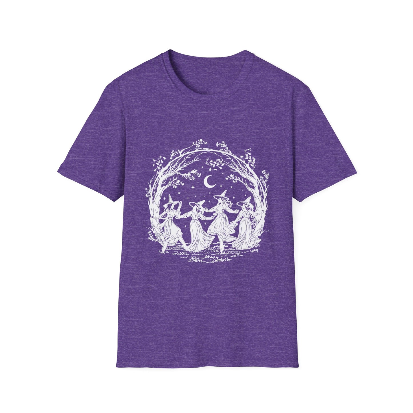 Enchanted Forest T-Shirt, Nature Lover Shirt, Bohemian Graphic Tee, Witchy Style Top, Gift for Magical Occasions