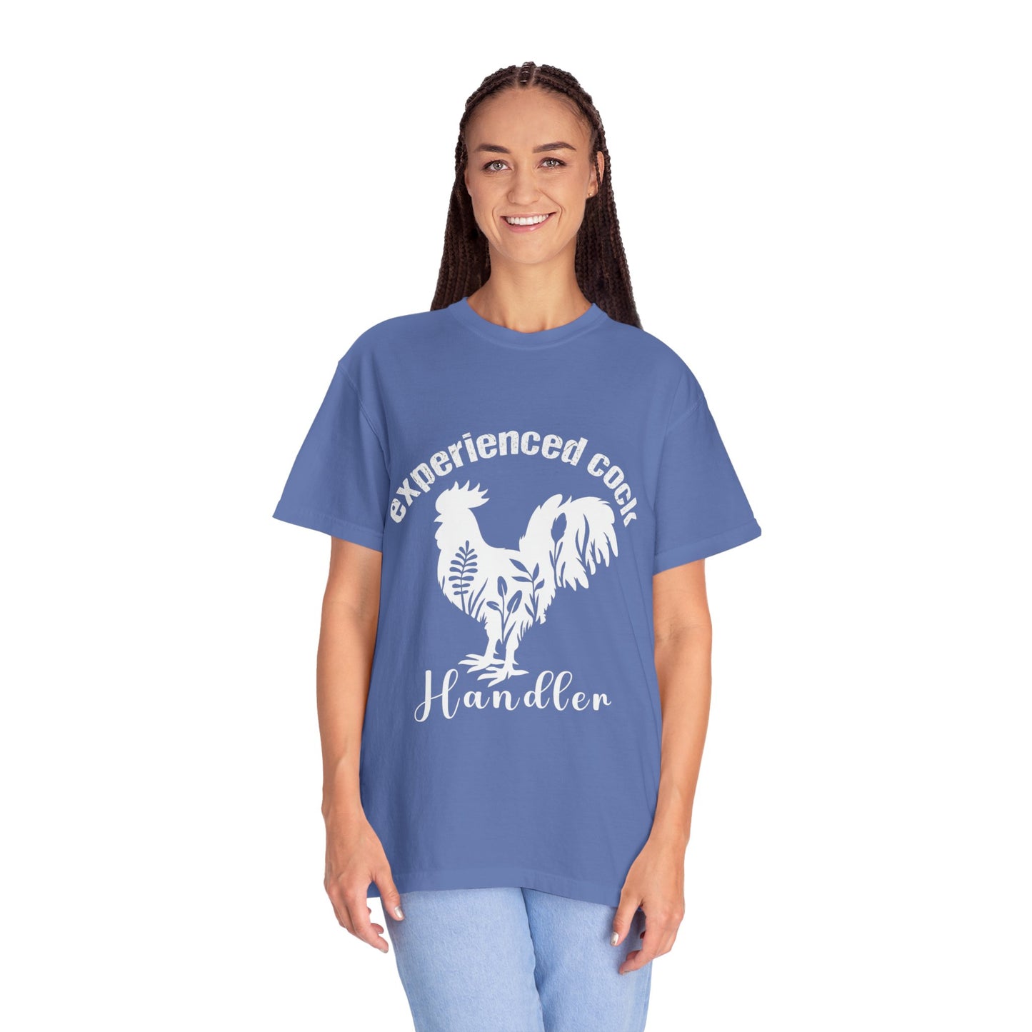 Experienced Cock Handler T-shirt, Unisex Style, Funny Gift, Chicken Lover Tee, Farm Enthusiast Apparel, Casual Wear