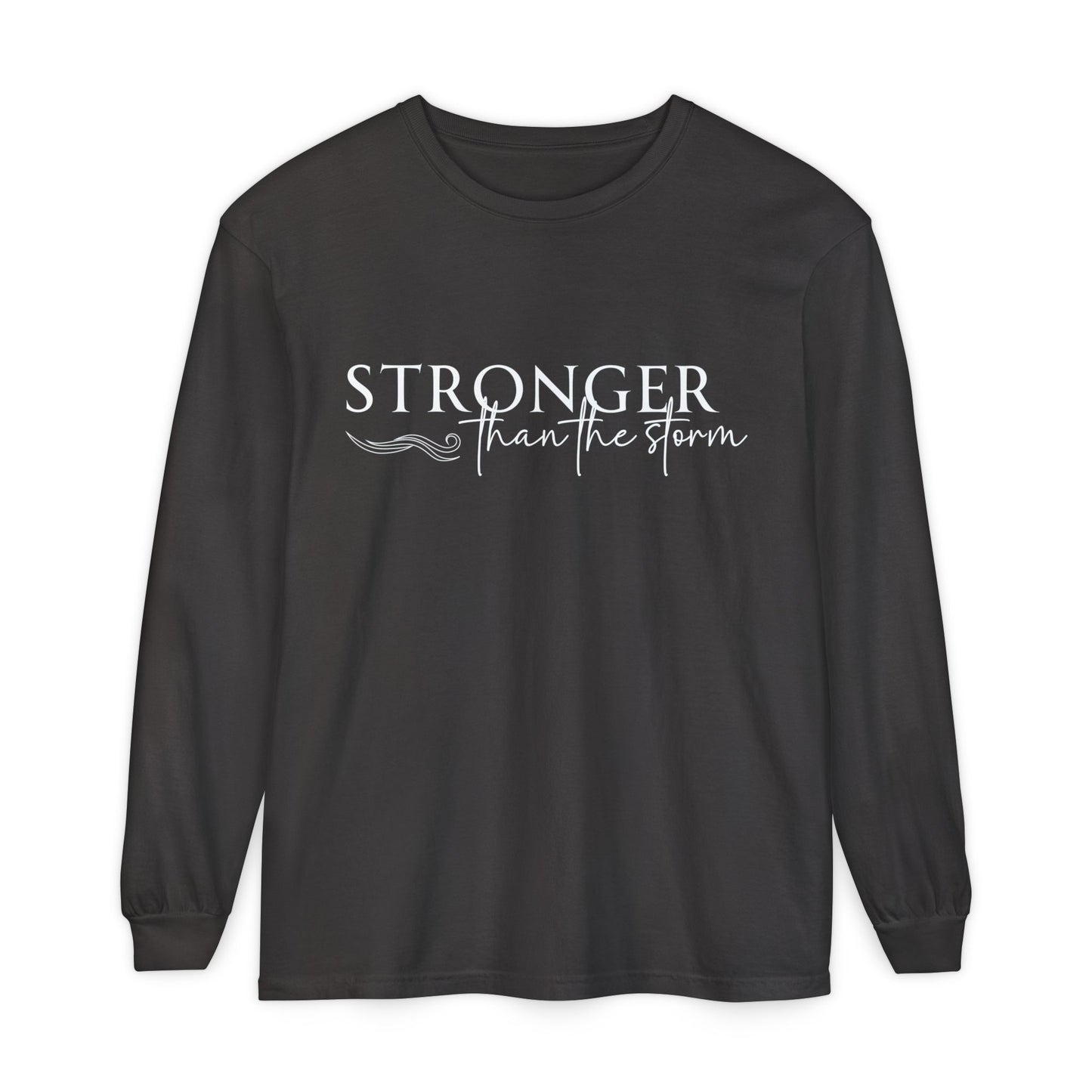 Inspirational Long Sleeve T-Shirt, Motivational Tee for Daily Wear, Perfect Gift for Encouragement, Birthday, or Strength