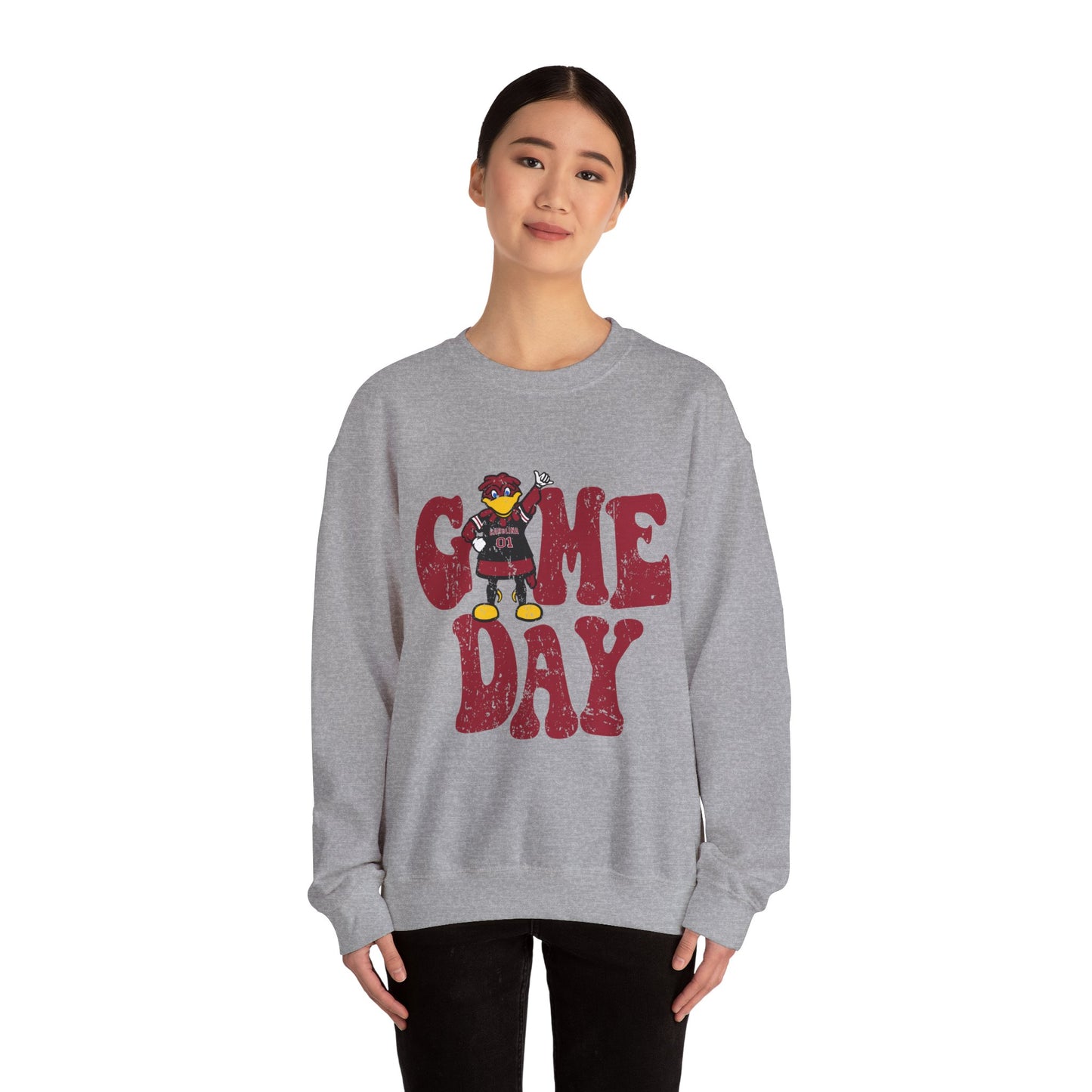 Game Day Crewneck Sweatshirt, Unisex Sweatshirt for Football Fans, Sports Apparel, Cozy Sweatshirt, Perfect for Game Day, Casual Comfort