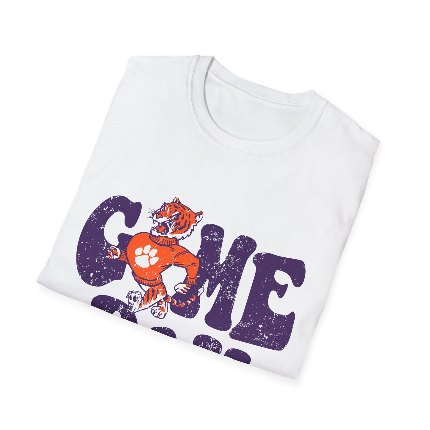Game Day T-Shirt for Fans, Unisex Softstyle Tee, Sportswear, Tailgate Shirt, College Football Shirt
