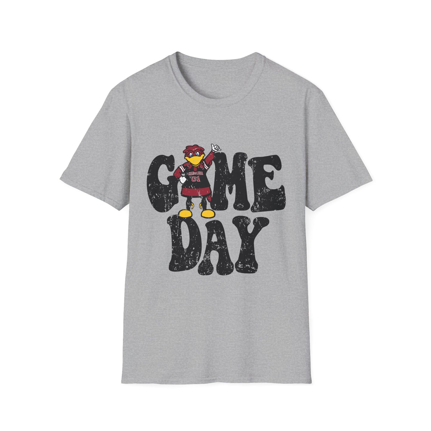 Game Day Unisex Softstyle T-Shirt, Football Shirt, Sports Fan Tee, Casual Wear, Gift for Game Day Parties
