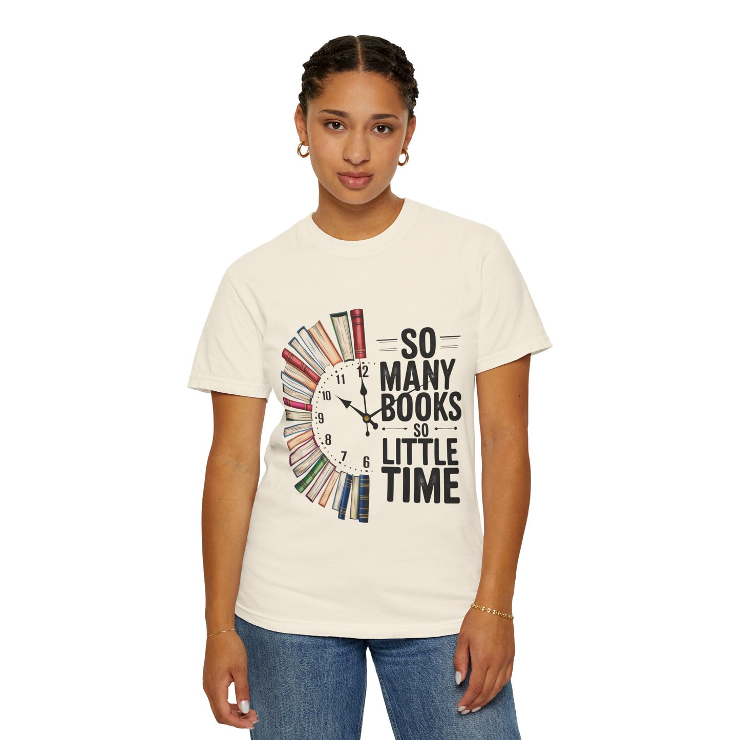 Book Lover's Clock T-Shirt, Perfect Gift for Readers, Literary Apparel, Bookish Tee, Great for Book Clubs