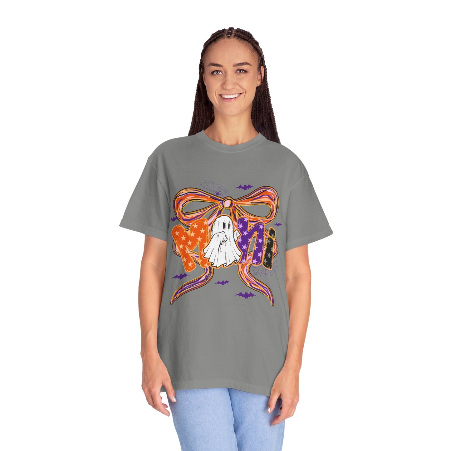 Halloween Ghost Ribbon T-Shirt | Unisex Spooky Wear, Fall Fashion, Halloween Party, Costume Tee, Gift for Ghost Lovers