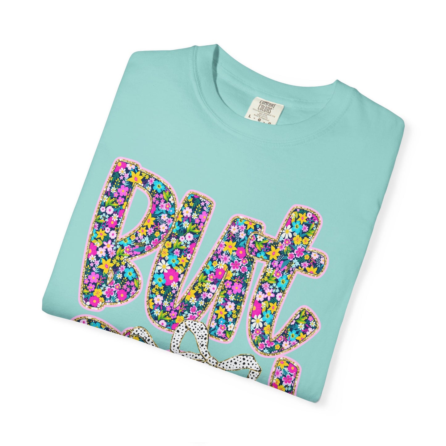 God Is Good Floral T-Shirt, Inspirational Tee, Gift for Him/Her, Faith-Based Apparel, Everyday Comfort