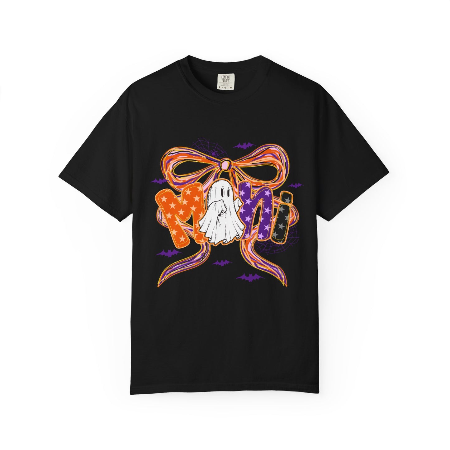 Halloween Ghost Ribbon T-Shirt | Unisex Spooky Wear, Fall Fashion, Halloween Party, Costume Tee, Gift for Ghost Lovers