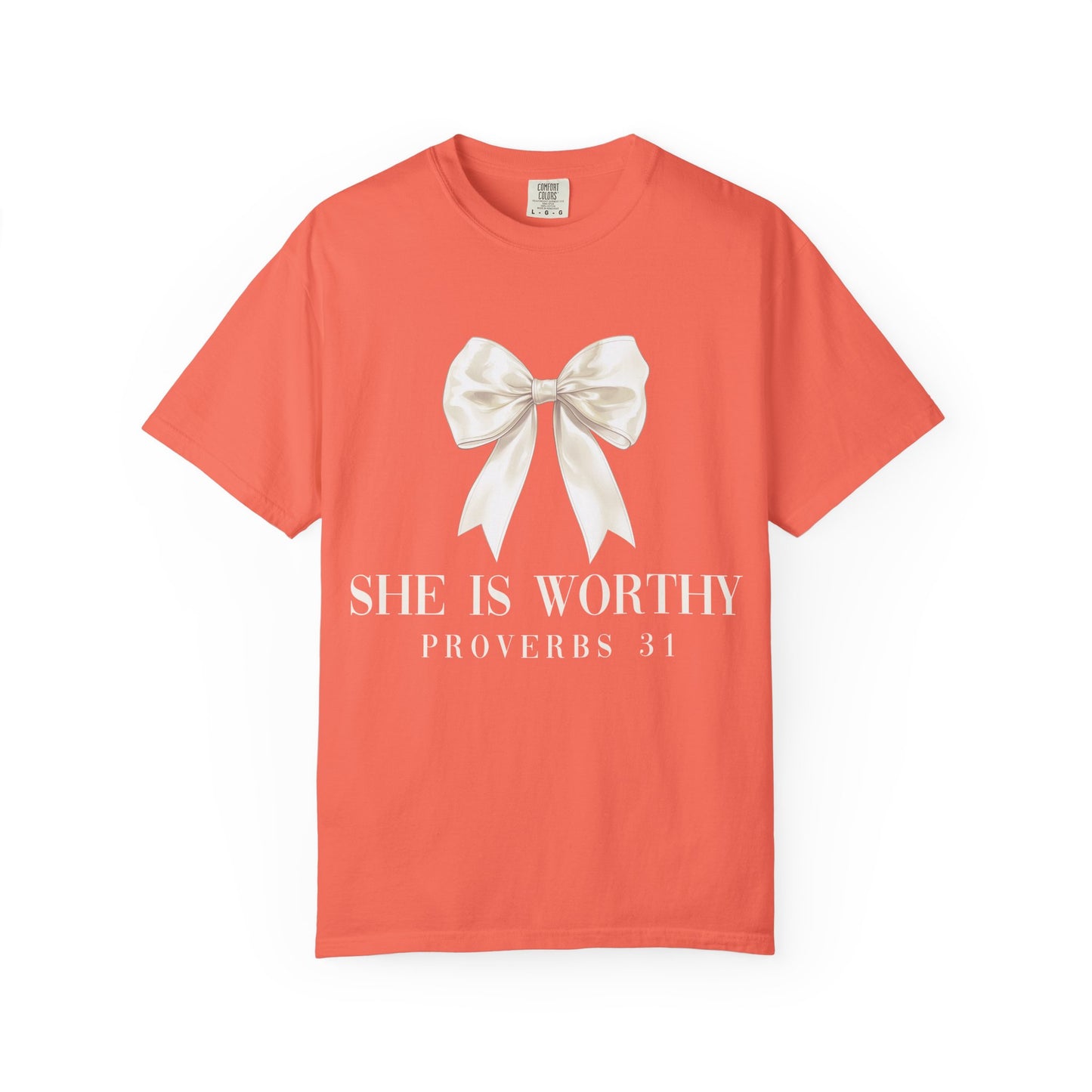 She is Worthy Comfort Colors