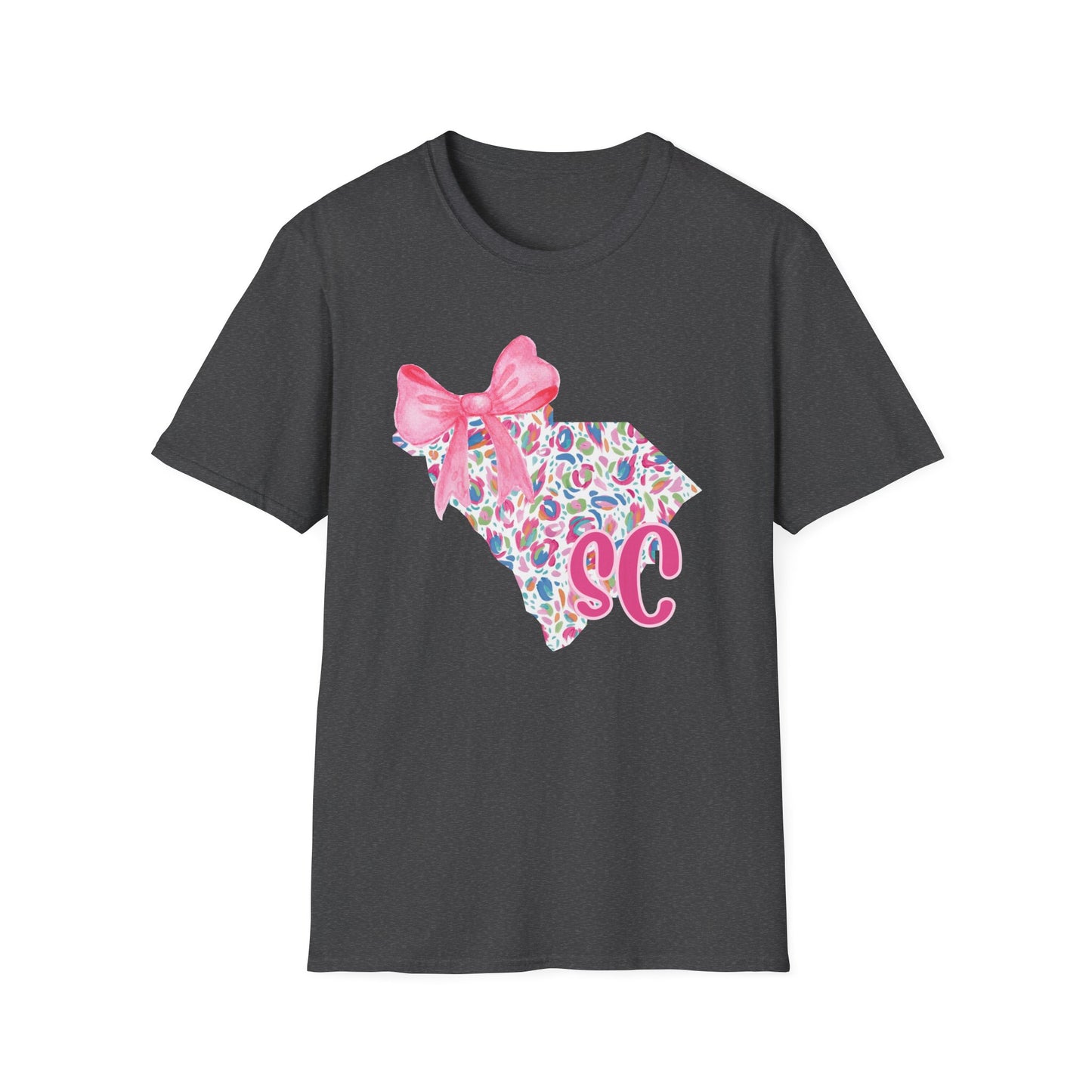 South Carolina Monogram T-Shirt, Cute Gift for Her, Southern Pride Apparel, Spring/Summer Fashion, Fun Birthday/Party Shirt