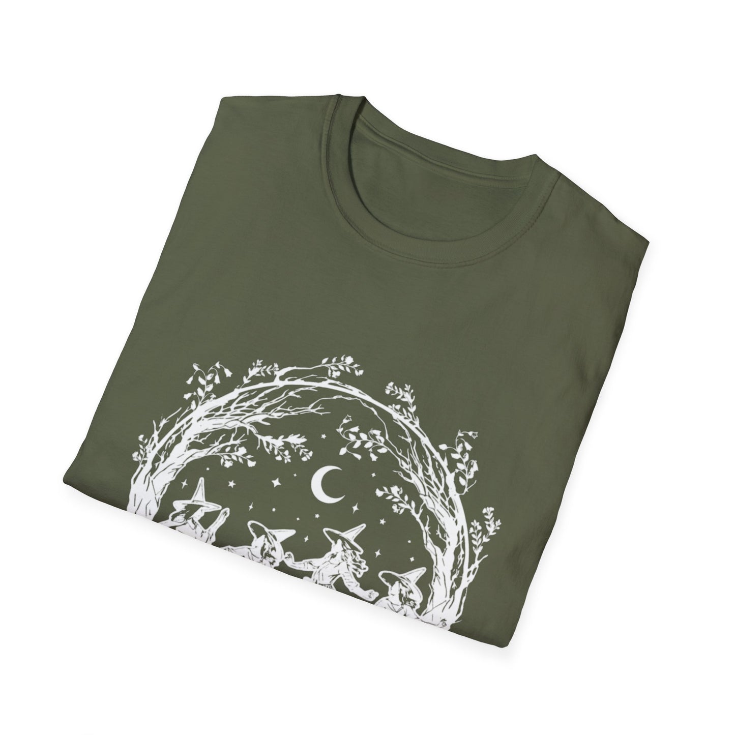 Enchanted Forest T-Shirt, Nature Lover Shirt, Bohemian Graphic Tee, Witchy Style Top, Gift for Magical Occasions