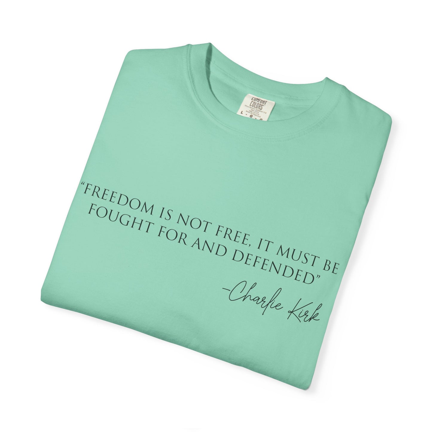 Freedom Quote Unisex T-Shirt, Motivational Tee, Gift for Activists, Casual Wear, Birthday Present, Statement Apparel