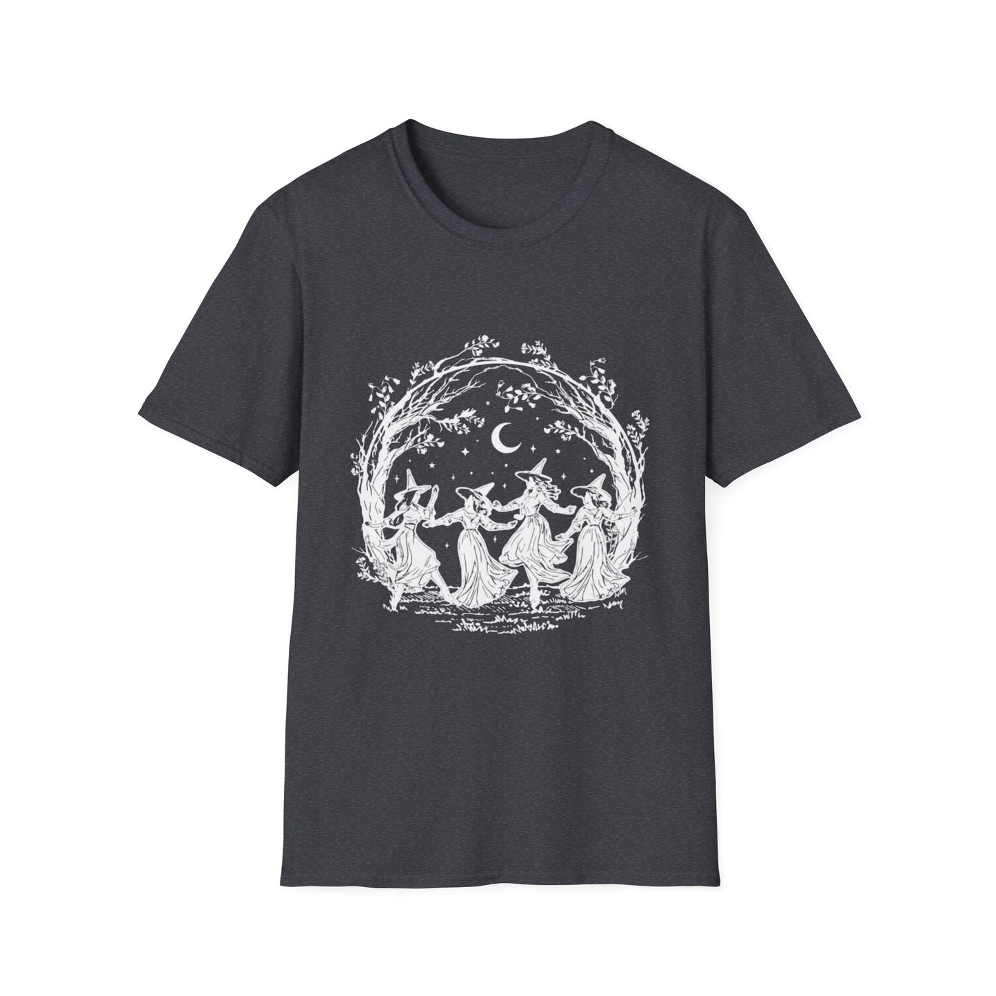 Enchanted Forest T-Shirt, Nature Lover Shirt, Bohemian Graphic Tee, Witchy Style Top, Gift for Magical Occasions