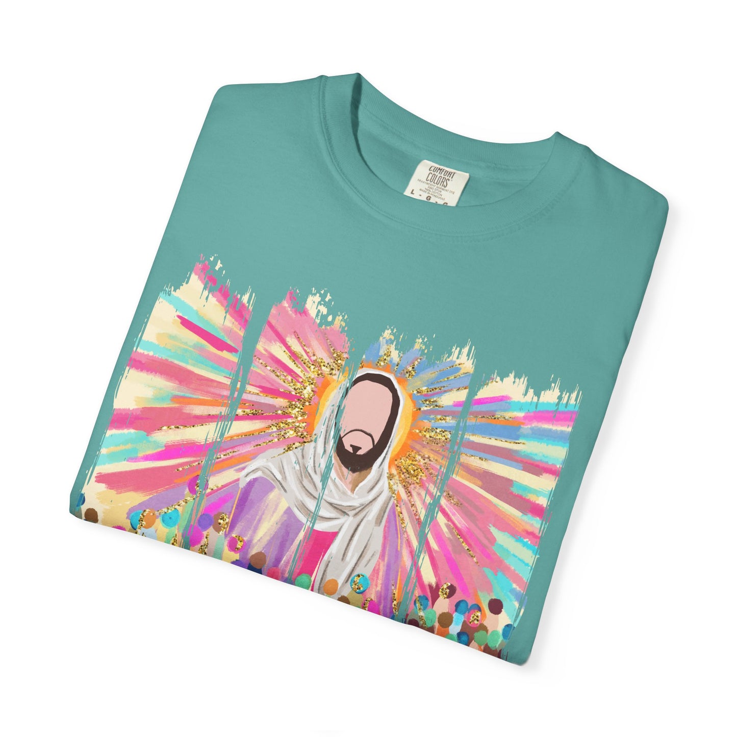 Colorful Faith T-Shirt, Biblical Verse Tee, Inspirational Apparel, Unisex Graphic Shirt, Christian Gift Idea, Religious T-Shirt