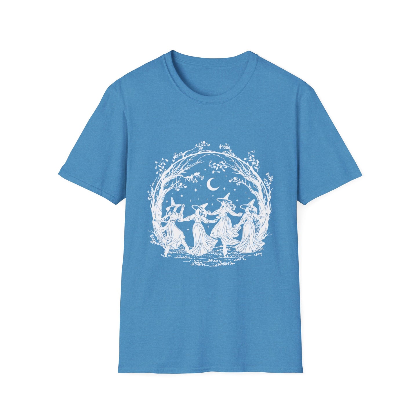 Enchanted Forest T-Shirt, Nature Lover Shirt, Bohemian Graphic Tee, Witchy Style Top, Gift for Magical Occasions