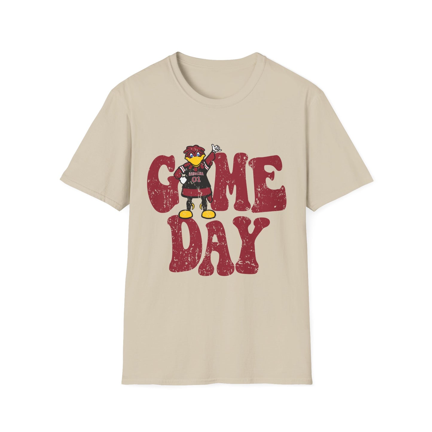 Game Day Unisex Softstyle T-Shirt, Fun Graphic Tee, Casual Wear, Sports Fan Apparel, Gift for Him/Her, Playful Shirt