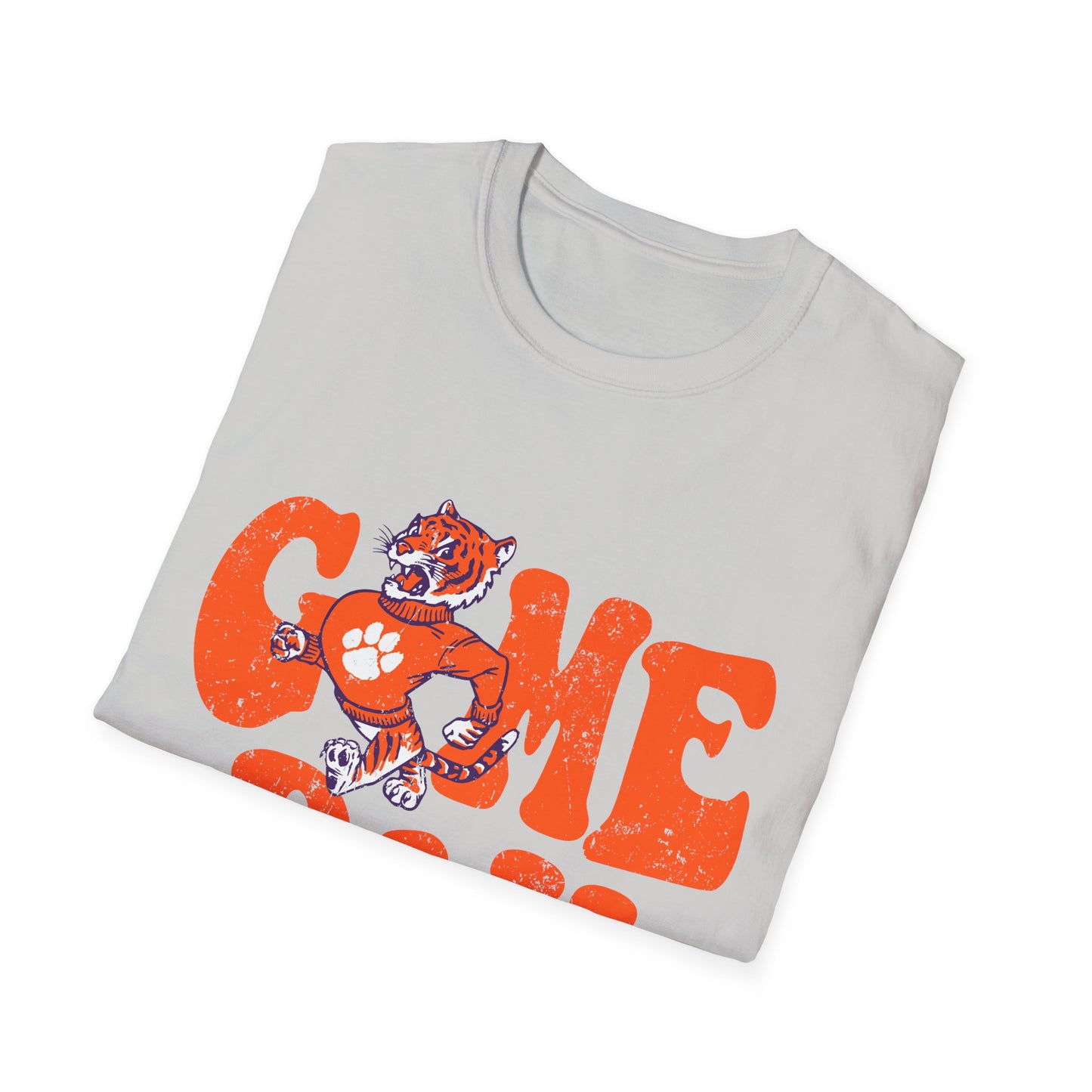 Game Day Unisex Softstyle T-Shirt | Perfect for Sports Fans, Tailgating, Casual Wear, Gift for Gamers, Cheer Day Apparel