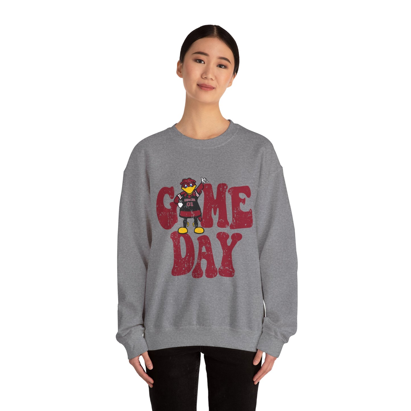 Game Day Crewneck Sweatshirt, Unisex Sweatshirt for Football Fans, Sports Apparel, Cozy Sweatshirt, Perfect for Game Day, Casual Comfort