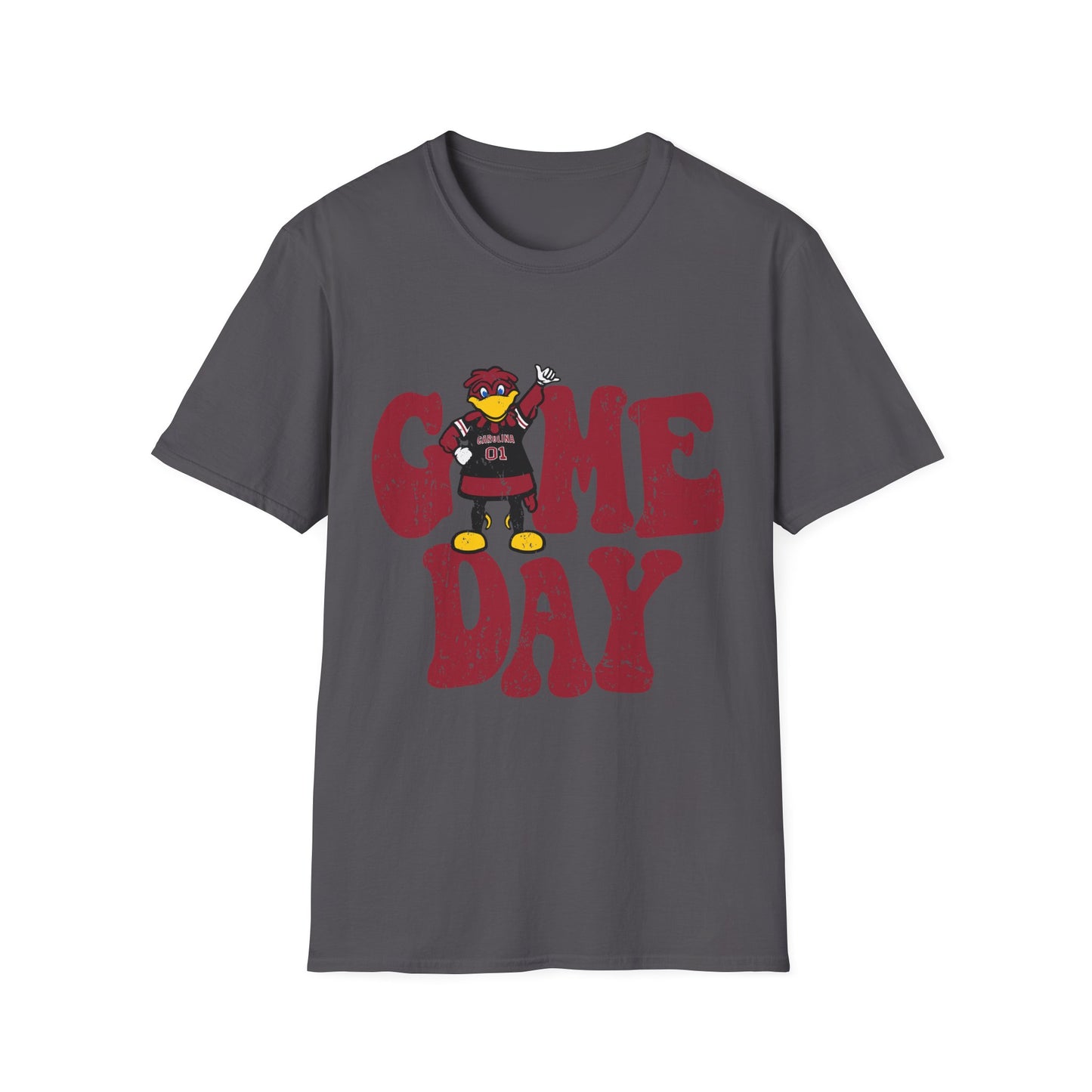 Game Day Unisex Softstyle T-Shirt, Fun Graphic Tee, Casual Wear, Sports Fan Apparel, Gift for Him/Her, Playful Shirt