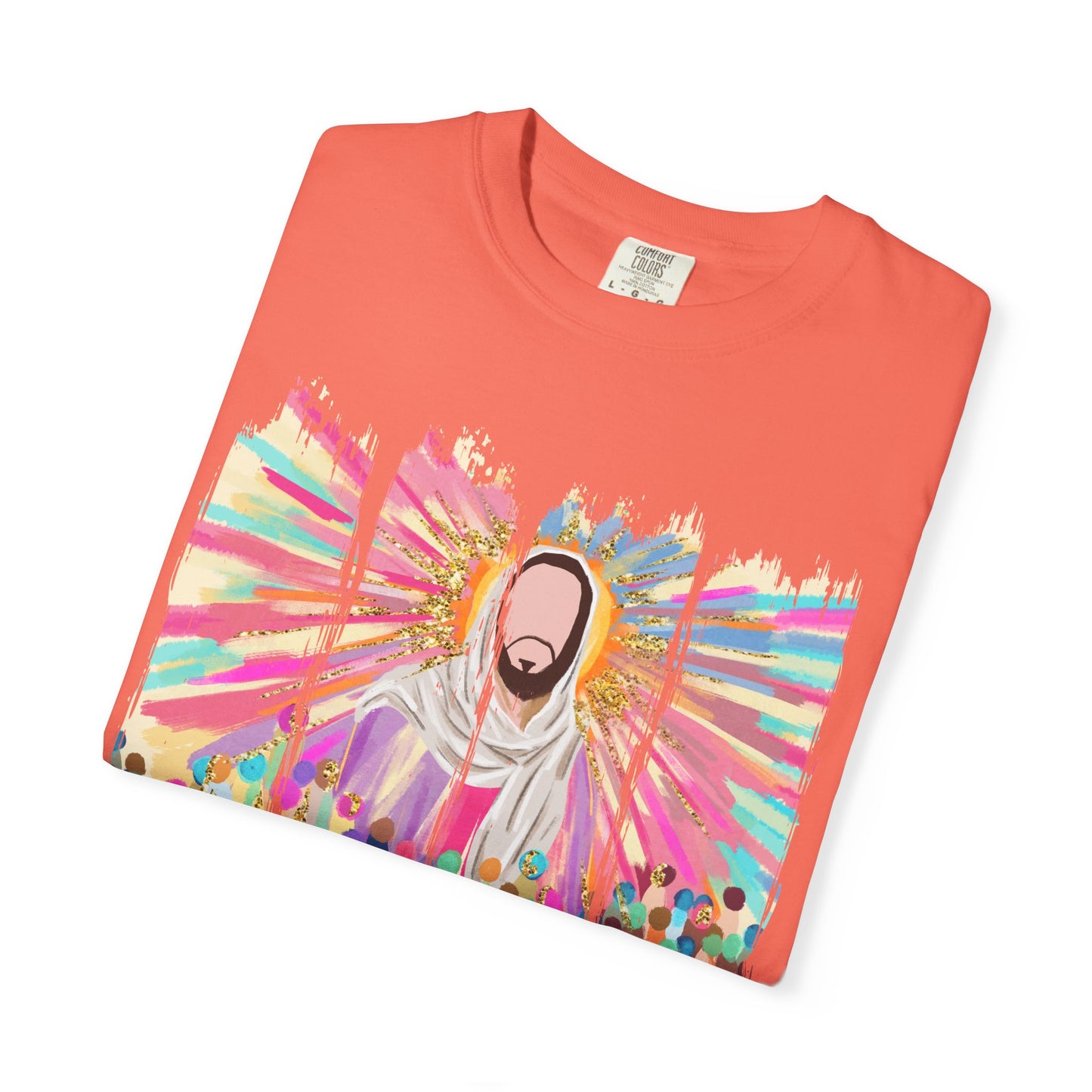 Colorful Faith T-Shirt, Biblical Verse Tee, Inspirational Apparel, Unisex Graphic Shirt, Christian Gift Idea, Religious T-Shirt