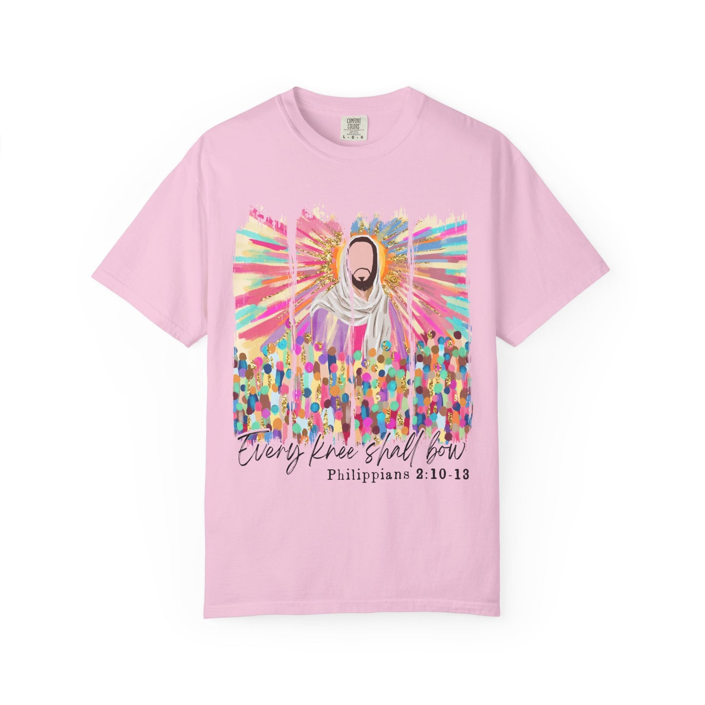 Colorful Faith T-Shirt, Biblical Verse Tee, Inspirational Apparel, Unisex Graphic Shirt, Christian Gift Idea, Religious T-Shirt