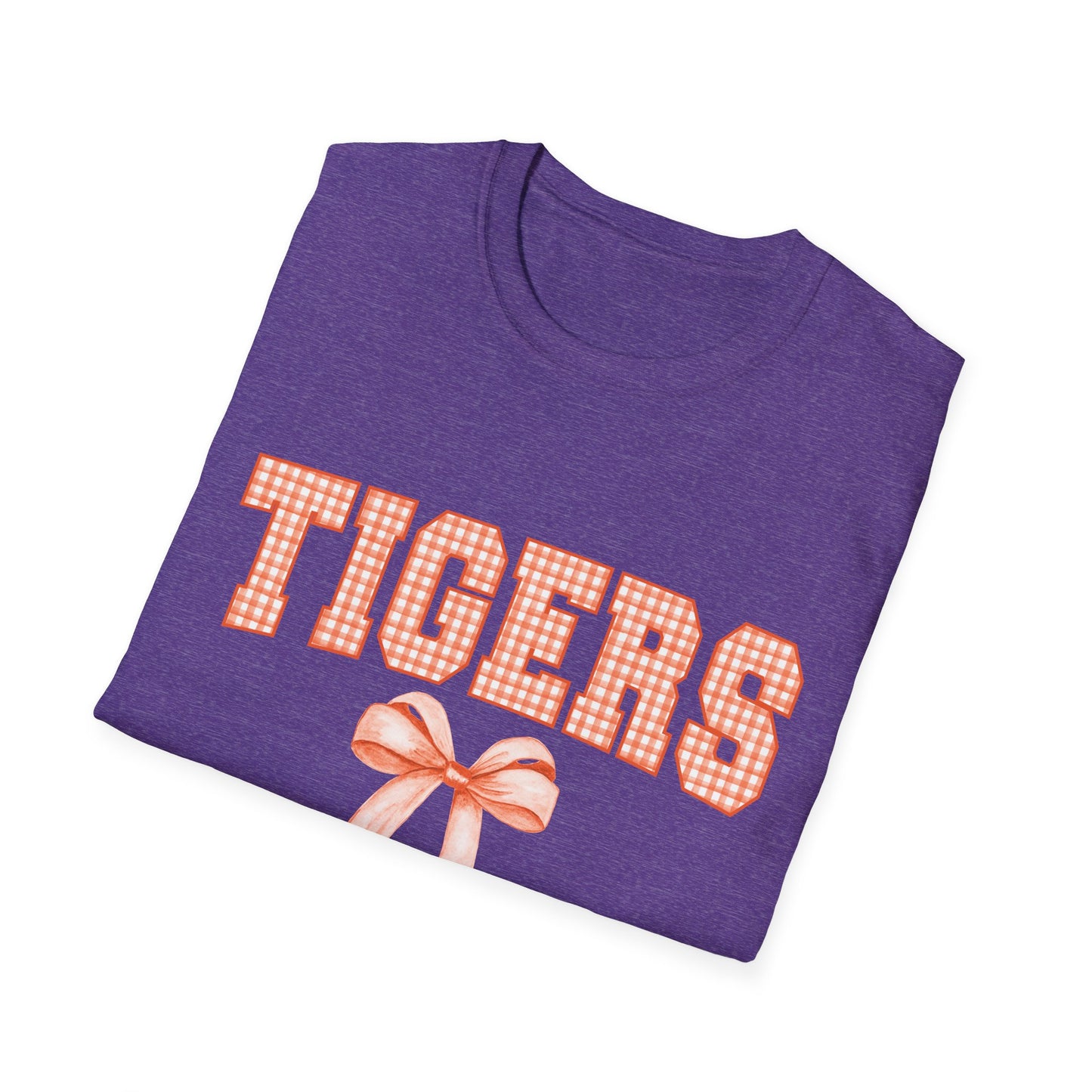 Tigers Graphic T-Shirt, Cute Casual Top, Tiger Appreciation Gift, Trendy College Wear, Perfect for Sports Events, Summer Outings