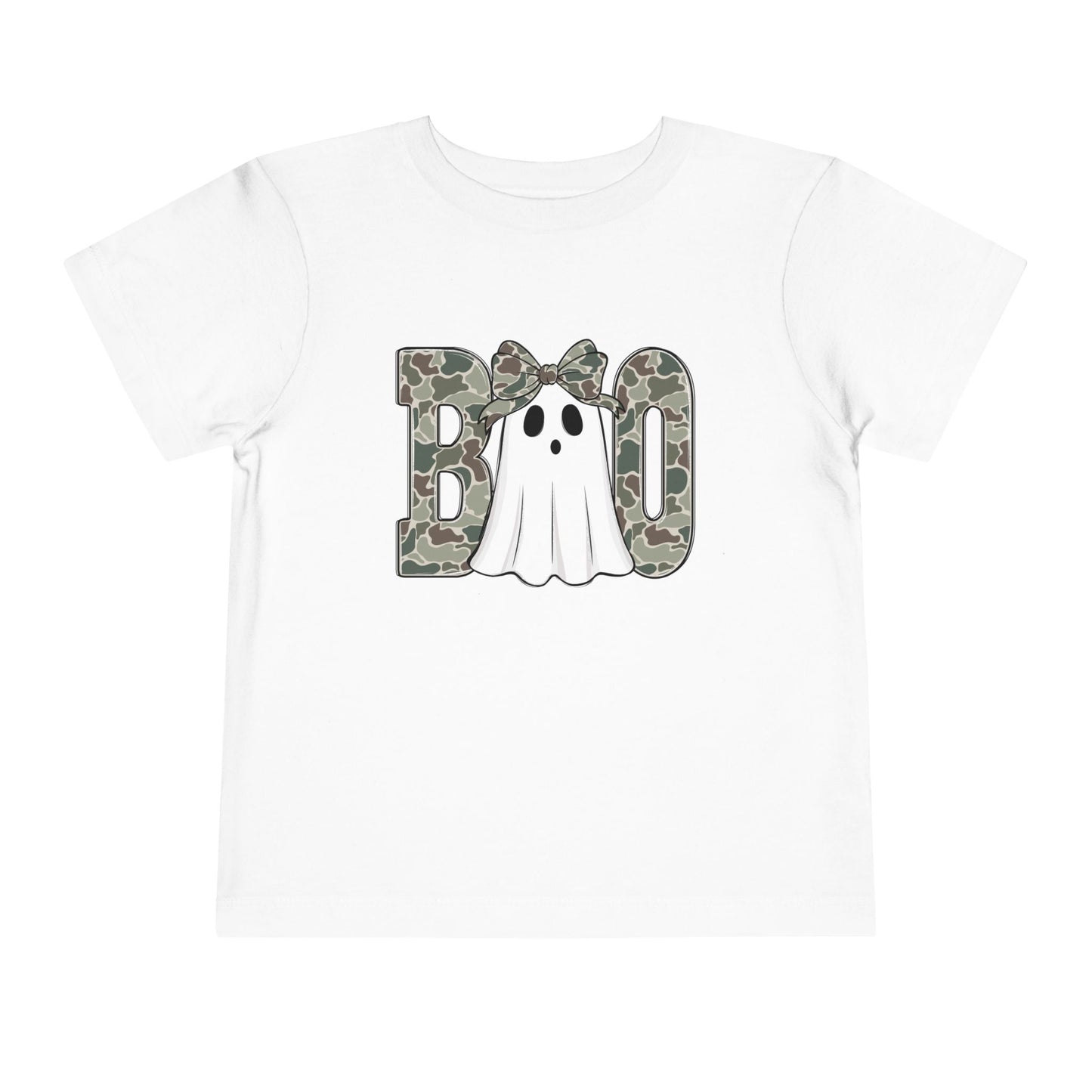 Toddler Girls Camo Ghost Boo