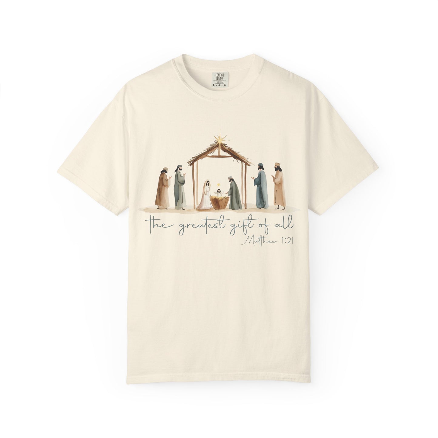 Nativity Scene T-Shirt Comfort Colors