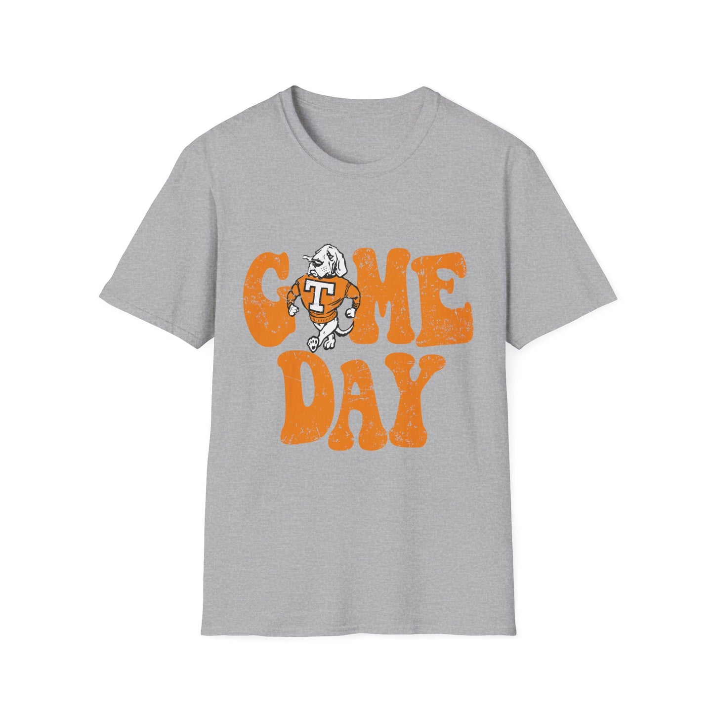 Game Day Unisex Softstyle T-Shirt, Casual Tee, College Sports Apparel, Fan Gear, Everyday Wear, Gift for Sports Lovers