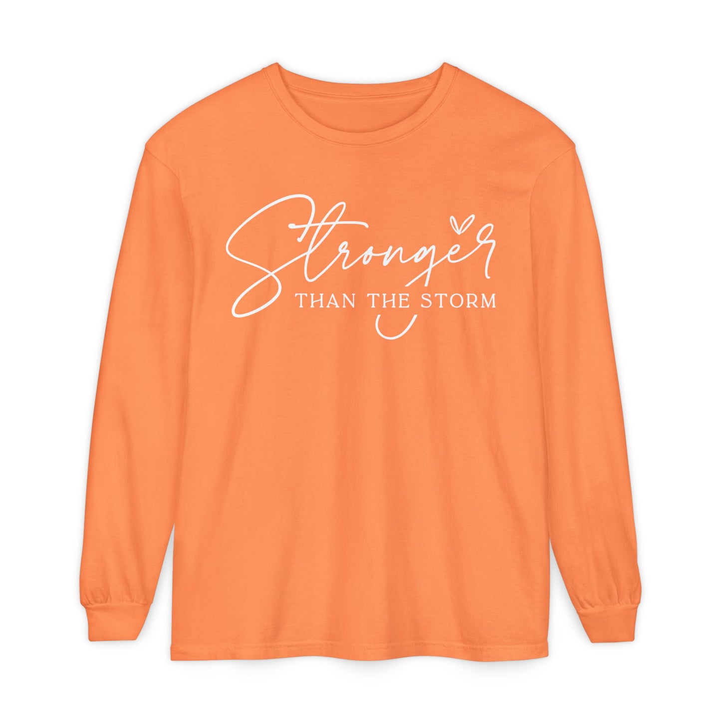 Comfortable Unisex Garment-Dyed Long Sleeve T-Shirt | Casual Wear, Gift for Him and Her, Cozy Layering Piece, Everyday Essentials
