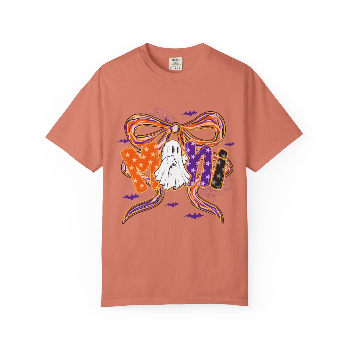 Halloween Ghost Ribbon T-Shirt | Unisex Spooky Wear, Fall Fashion, Halloween Party, Costume Tee, Gift for Ghost Lovers