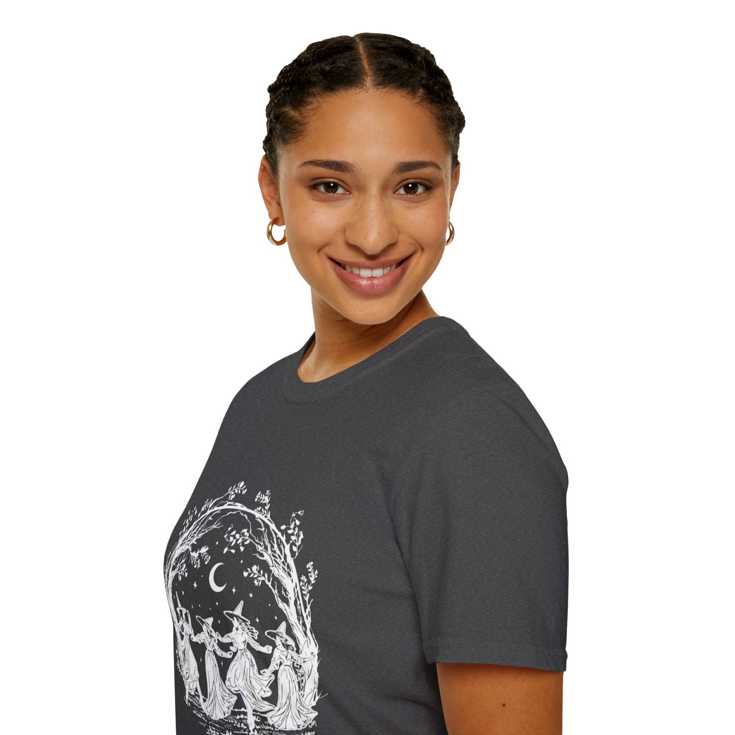 Enchanted Forest T-Shirt, Nature Lover Shirt, Bohemian Graphic Tee, Witchy Style Top, Gift for Magical Occasions
