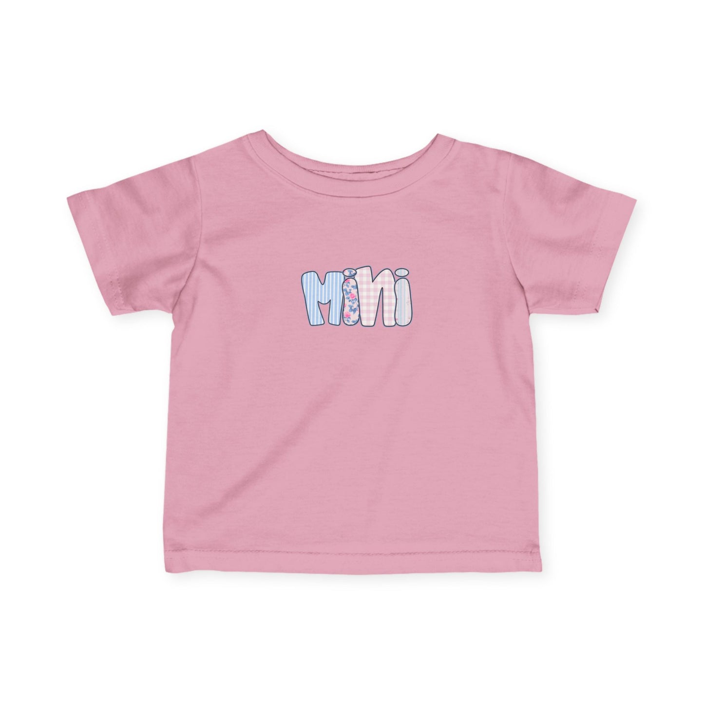Infant Mini Pink & Blue Floral T-Shirt