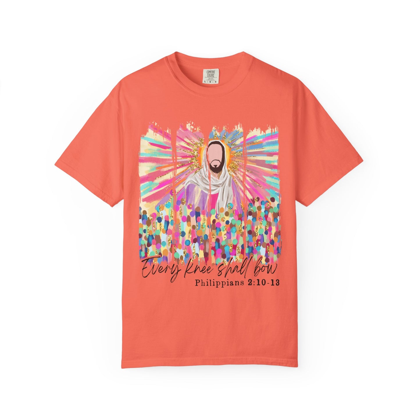 Colorful Faith T-Shirt, Biblical Verse Tee, Inspirational Apparel, Unisex Graphic Shirt, Christian Gift Idea, Religious T-Shirt