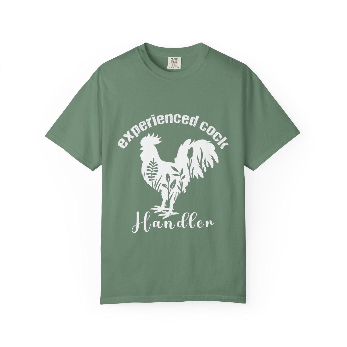 Experienced Cock Handler T-shirt, Unisex Style, Funny Gift, Chicken Lover Tee, Farm Enthusiast Apparel, Casual Wear