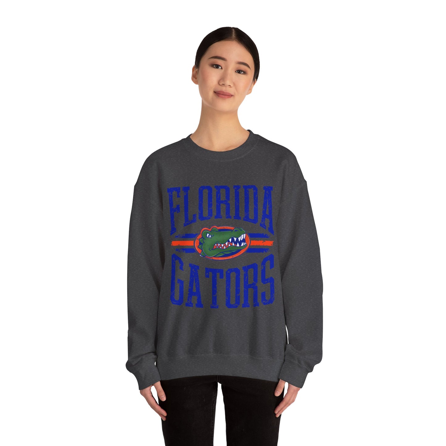 Florida Gators Crewneck Sweatshirt - Cozy Unisex Pullover - College Apparel - Game Day Wear - Sports Fan Gift - Stylish Comfort