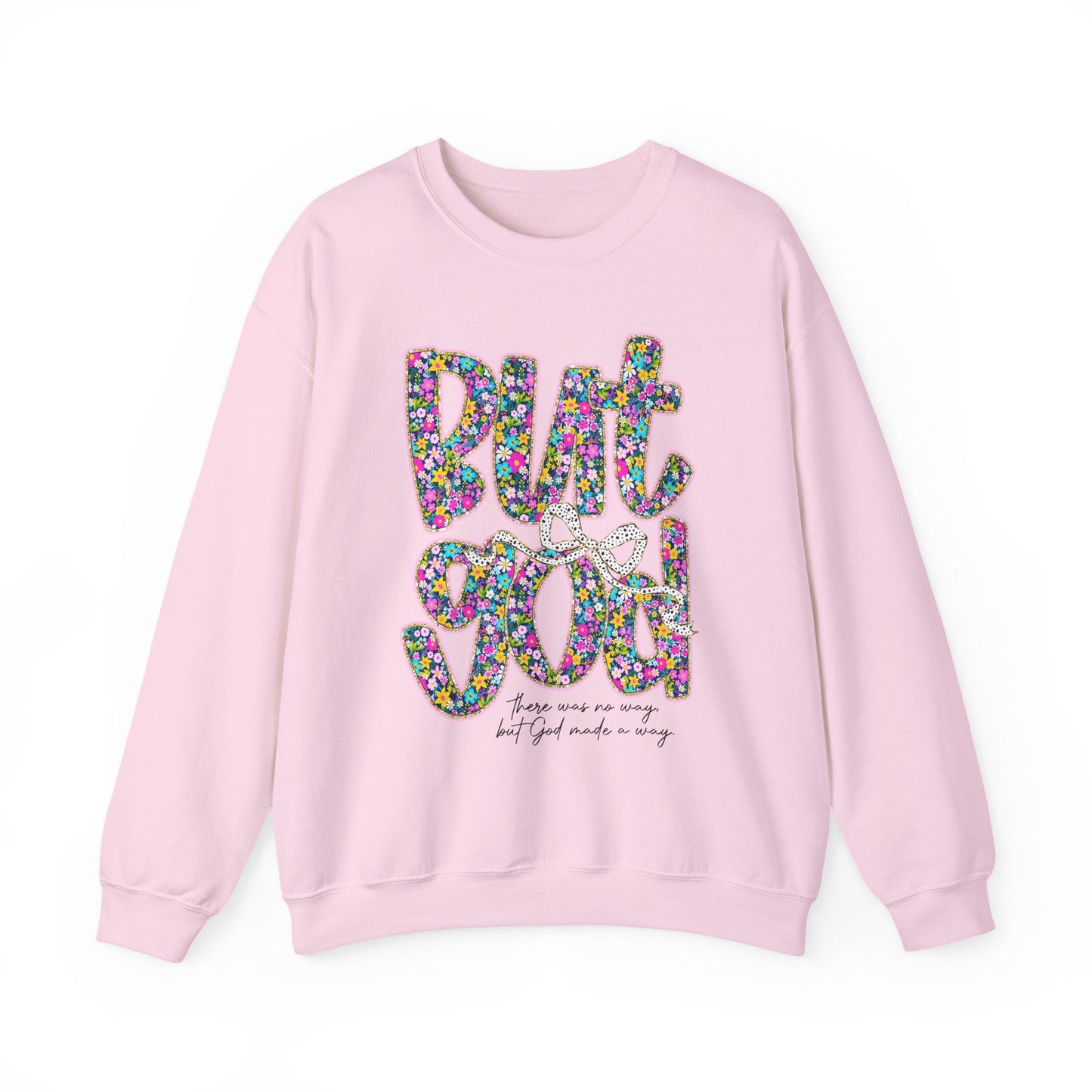 Colorful Floral Crewneck Sweatshirt - Motivational Gift for Friends, Cozy Lounge Wear, Unique Gift for Birthday, Inspirational