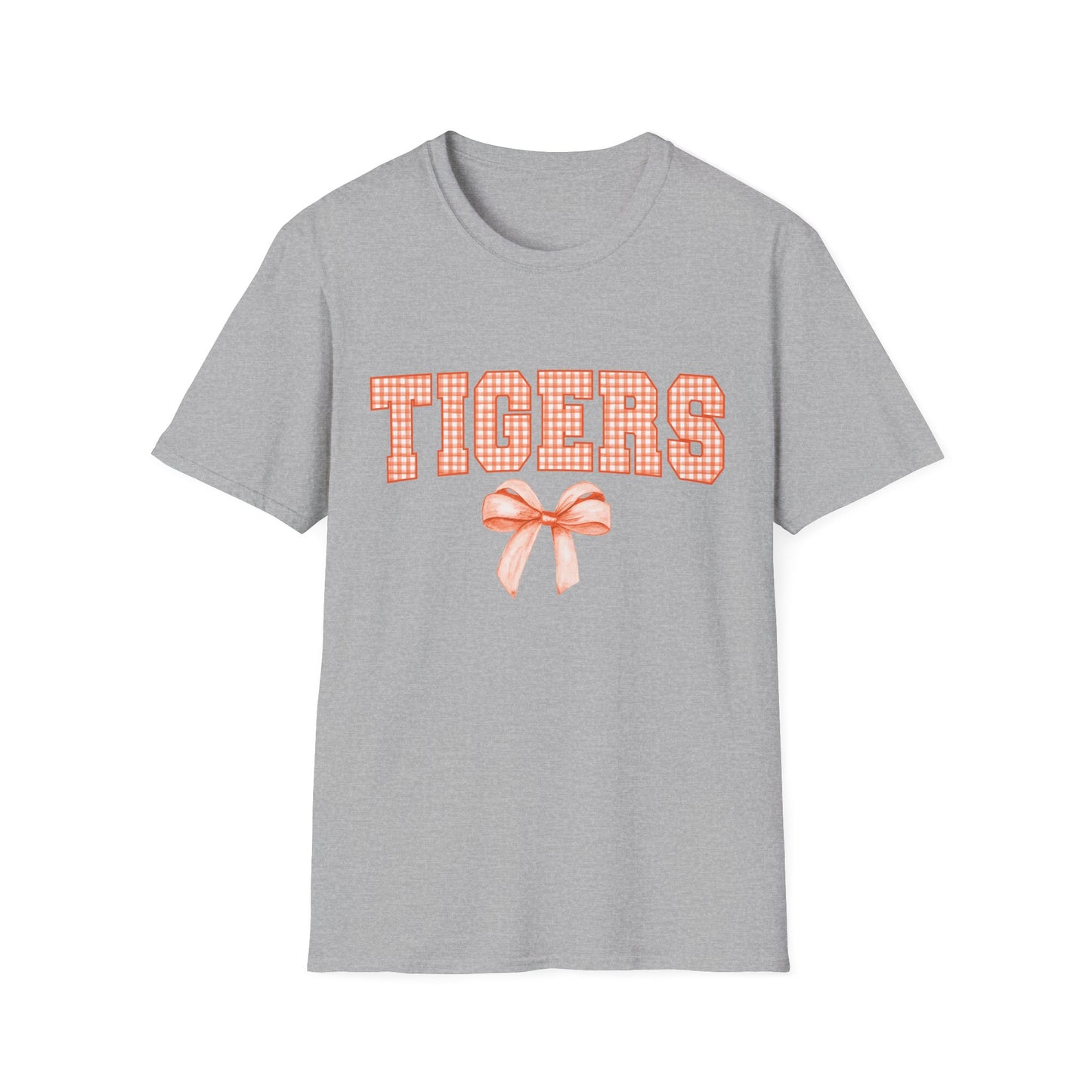 Tigers Graphic T-Shirt, Cute Casual Top, Tiger Appreciation Gift, Trendy College Wear, Perfect for Sports Events, Summer Outings